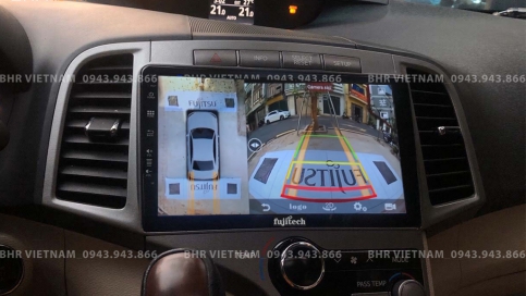 Màn hình DVD Android liền camera 360 Toyota Venza 2009 - 2015 | Fujitech 360 